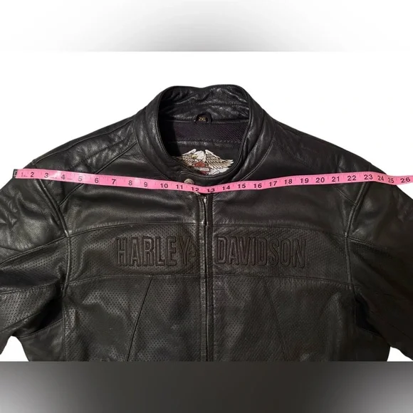 Harley Davidson’s Men’s Leather Jacket size 2XL - Picture 5 of 10